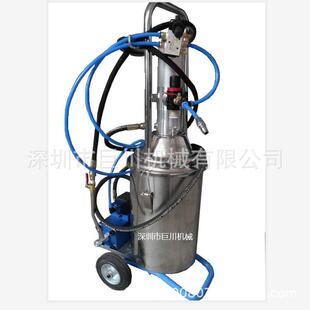 68313D气动黄油定量加注机 高压润滑脂抽油机 巨川油脂定量阀厂家