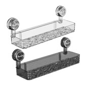 浴室三角置物架墙角免打孔吸盘强力挂墙上卫生间洗漱台厕所收纳架