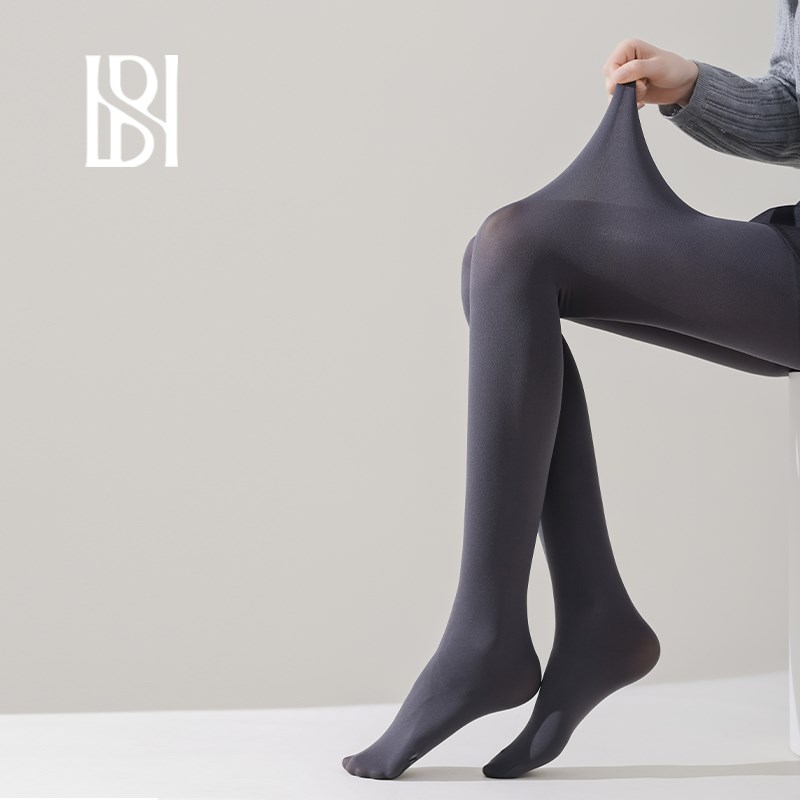 一汁 厚黑美学 66D 一线裆无感舒适微光泽显瘦连裤袜打底袜