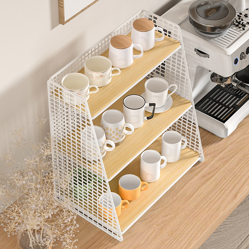 桌面杯架杯子收纳置物架桌上水杯架茶杯架子餐桌茶具储物架沥水架,家庭/个人清洁工具,杯架,淘宝优惠券,粉丝福利购,淘宝优惠卷