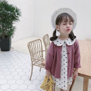 马甲女婴儿连体衣儿童睡衣普通外套男童外套儿童风衣男童外套加厚