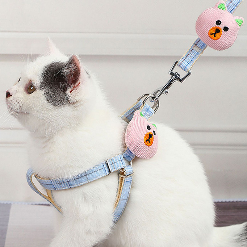 猫咪牵引绳遛猫链胸背带防挣脱可调节蓝猫兔子绳子拴猫绳外出专用,宠物/宠物食品及用品,猫牵引绳,淘宝优惠券,粉丝福利购,淘宝优惠卷