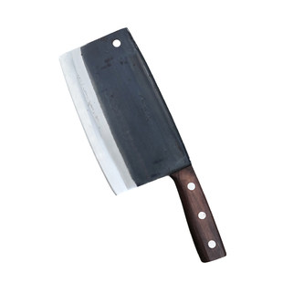 锻压锰钢斩切刀超快熟食摊专用刀杀鸡鸭鹅切骨刀家用好磨小号菜刀