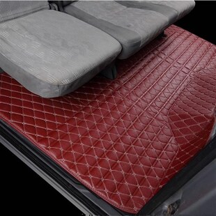 五菱汽车长安汽车东风小康面包车单排双排货卡专用脚垫绗绣款耐磨