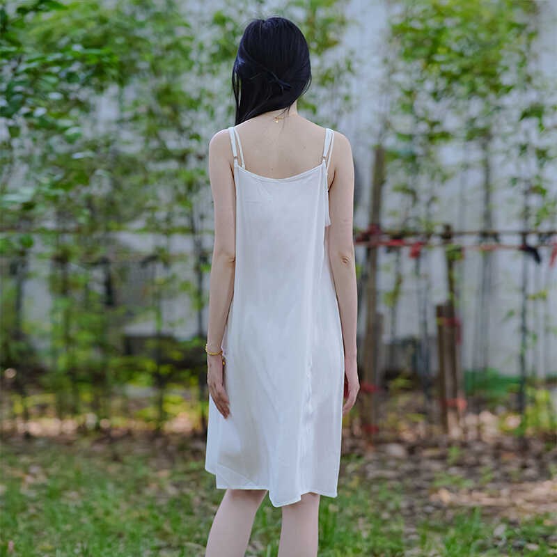 吊带肩带打底吊带裙背心长款连衣裙搭配宽松内搭裙子内搭裙衬裙