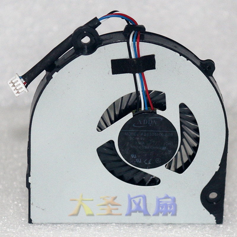 ADDA HP惠普 AB6305HX-E0B 5V 0.50A 4线 笔记本散热风扇