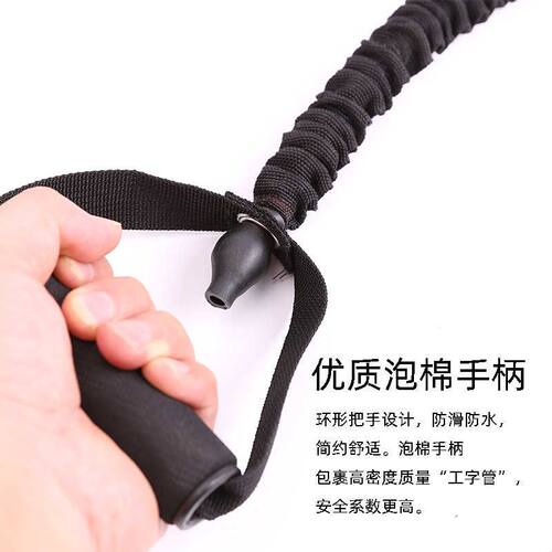 一字拉力绳男力量训练扩胸拉力器健身器材家用弹力绳女弹力带