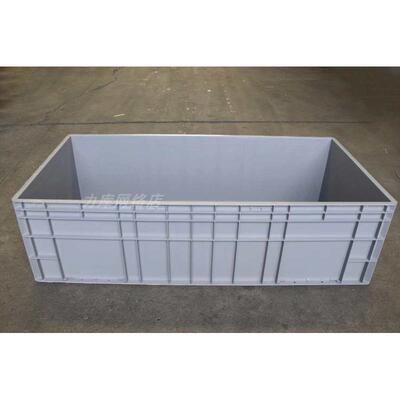 1200×600×340加宽加大灰色物流箱子塑料周转箱养鱼长箱子12634