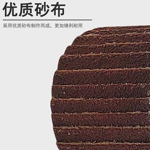 科盈6mm柄活轴页轮千叶轮 螺纹抛光非标叶轮磨头砂布打磨轮电磨头