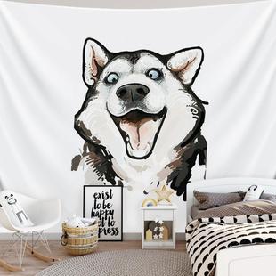 大尺寸挂布墙壁装饰挂毯壁毯墙布床头卧室客厅背景布艺术壁画