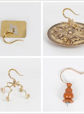 黄铜盖板十三太保钩子鸟笼圆其他形方形盖板鸟笼顶盖板装饰板鸟笼