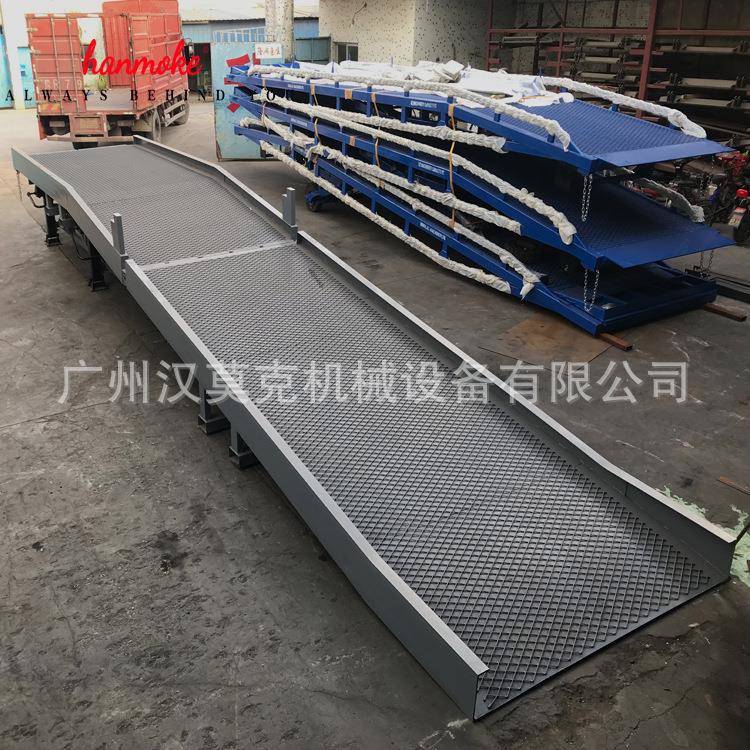 工厂鑫升10吨分体式登车桥折叠款可拆卸移动登车桥一件定制