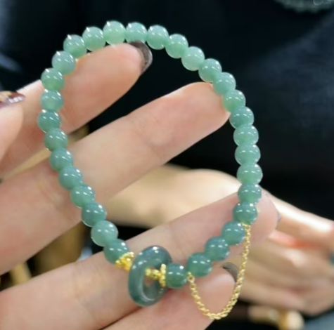 【璇姐专享】翡翠平安扣手串