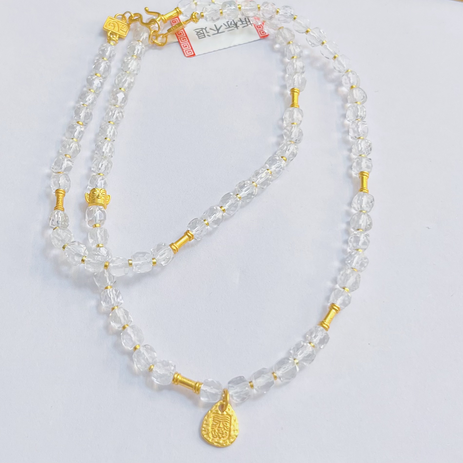 【莹莹专享】白水晶万能项链