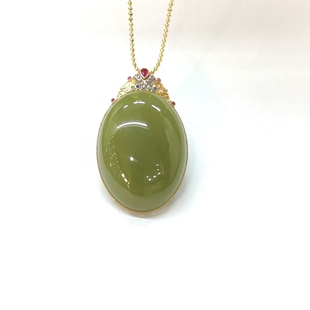 青黄口蛋面吊坠 璇姐专享