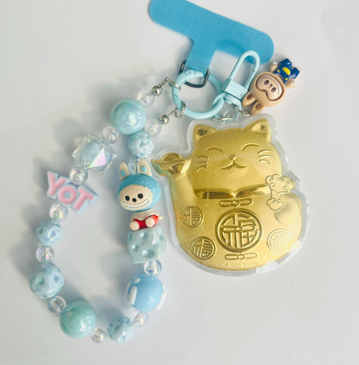 【璇姐专享】招财猫手机贴,珠宝/钻石/翡翠,其他,淘宝优惠券,粉丝福利购,淘宝优惠卷