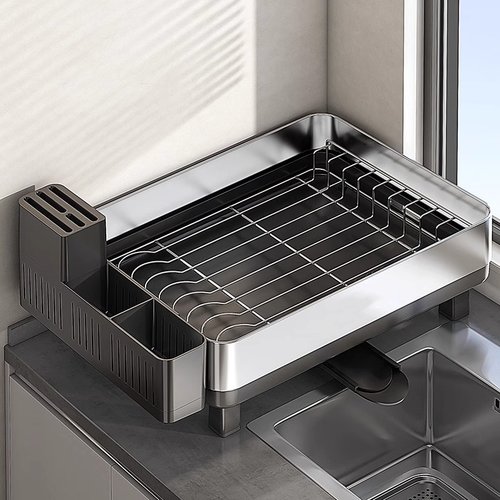 轻奢碗盘沥水架沥水篮收纳架