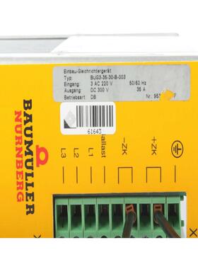 BAUMULLER包米乐驱动器BM4426-ST1-0100-0-E00