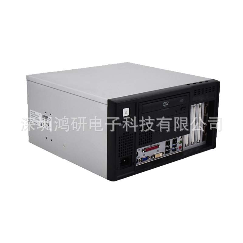 研华工控机IPC-5120/AIMB-585QG2壁挂式紧凑型工业电脑win10系统