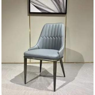 极简碳素钢餐桌椅