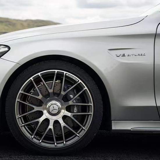 15-21款W205奔驰C级叶子板改装C63AMG大包围C205前杠翼子板中网