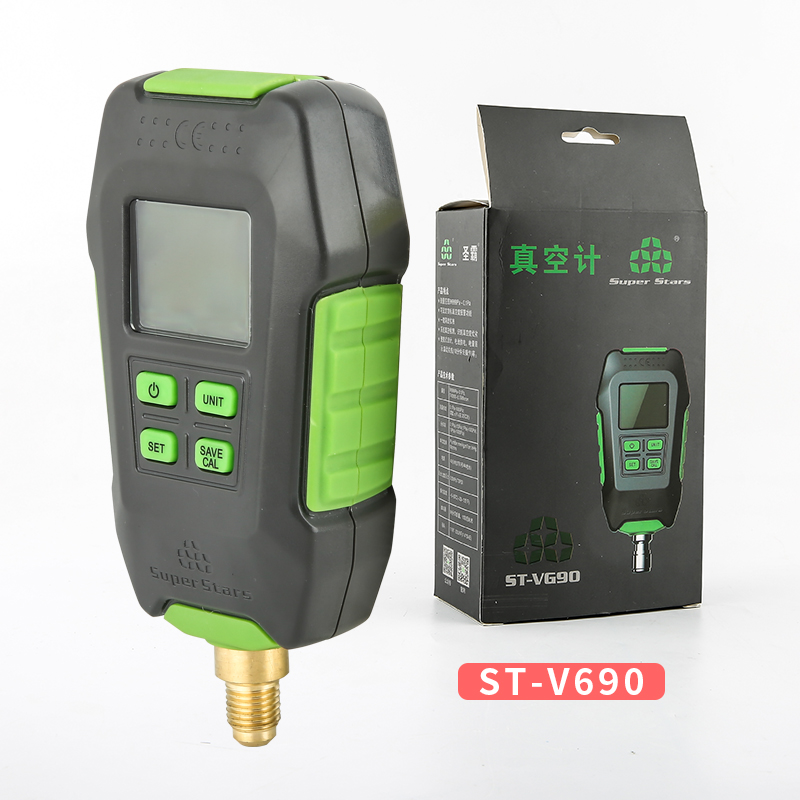 圣霸ST-VG90数字式真空表数显式电子高精度压力计数显真空计