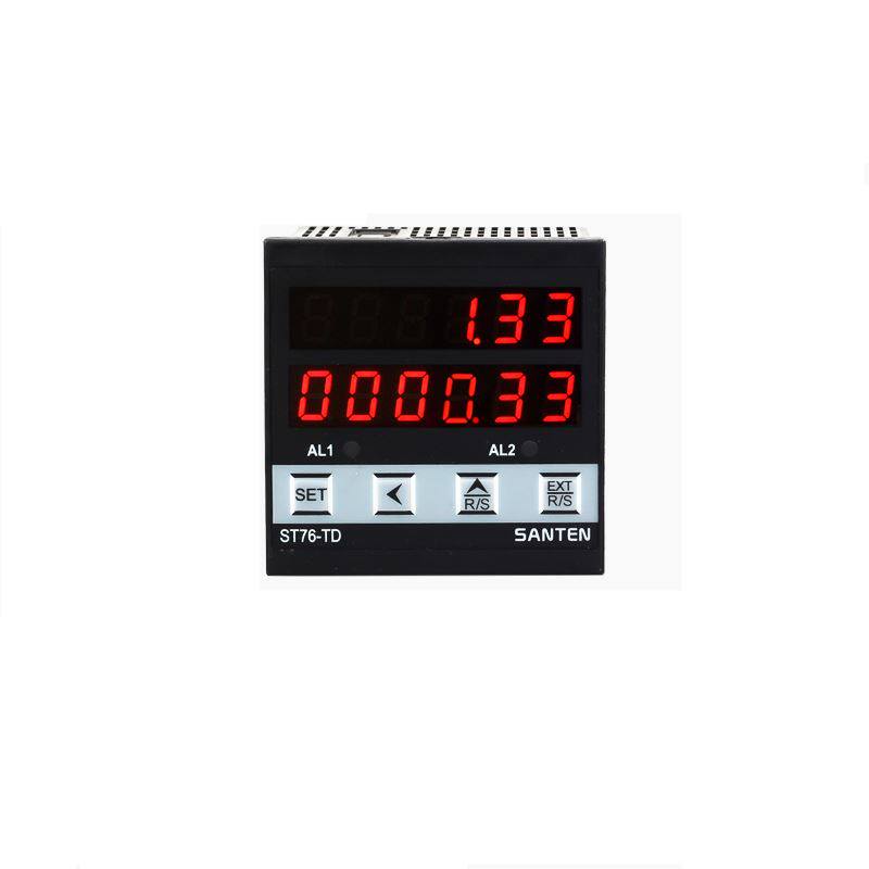 电子计米器滚轮式线速度测速仪转速米速编码器控制线速表 ST76-TD