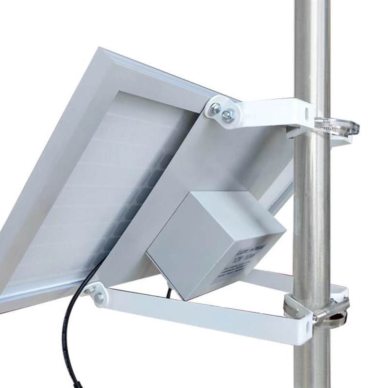 太阳能监控供电系统4G12v球机供电筒式一体电池板光伏风光发电户*