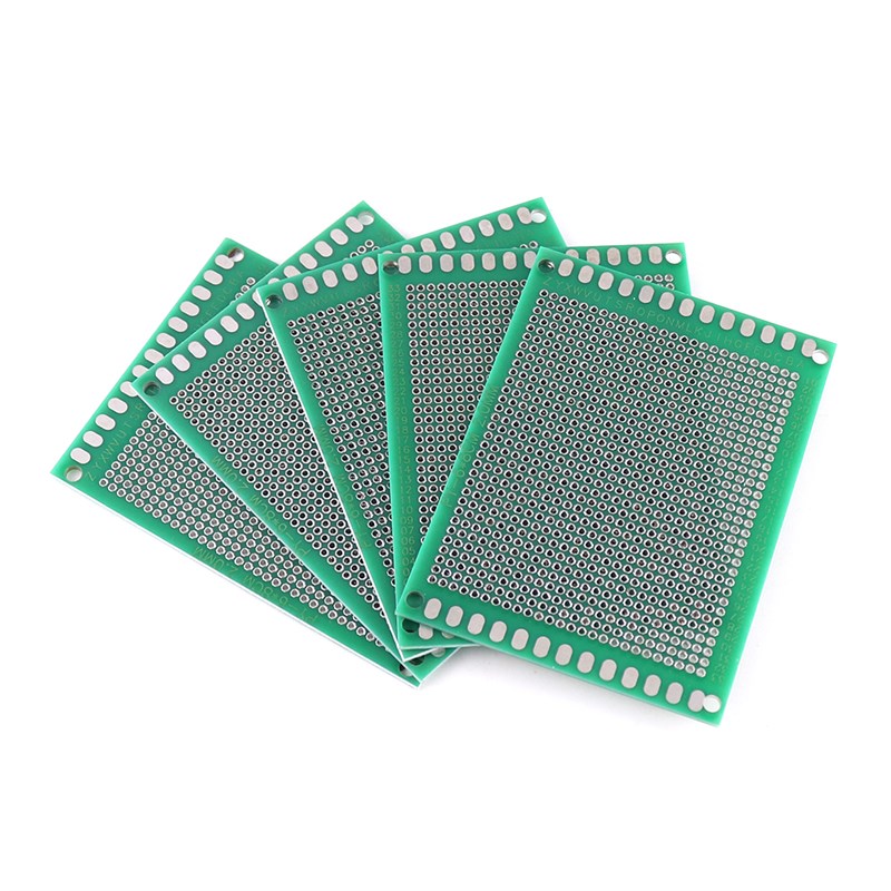 2.0间距6*8CM双面r喷锡 1.6厚万能板 万用电路板洞洞板PCB