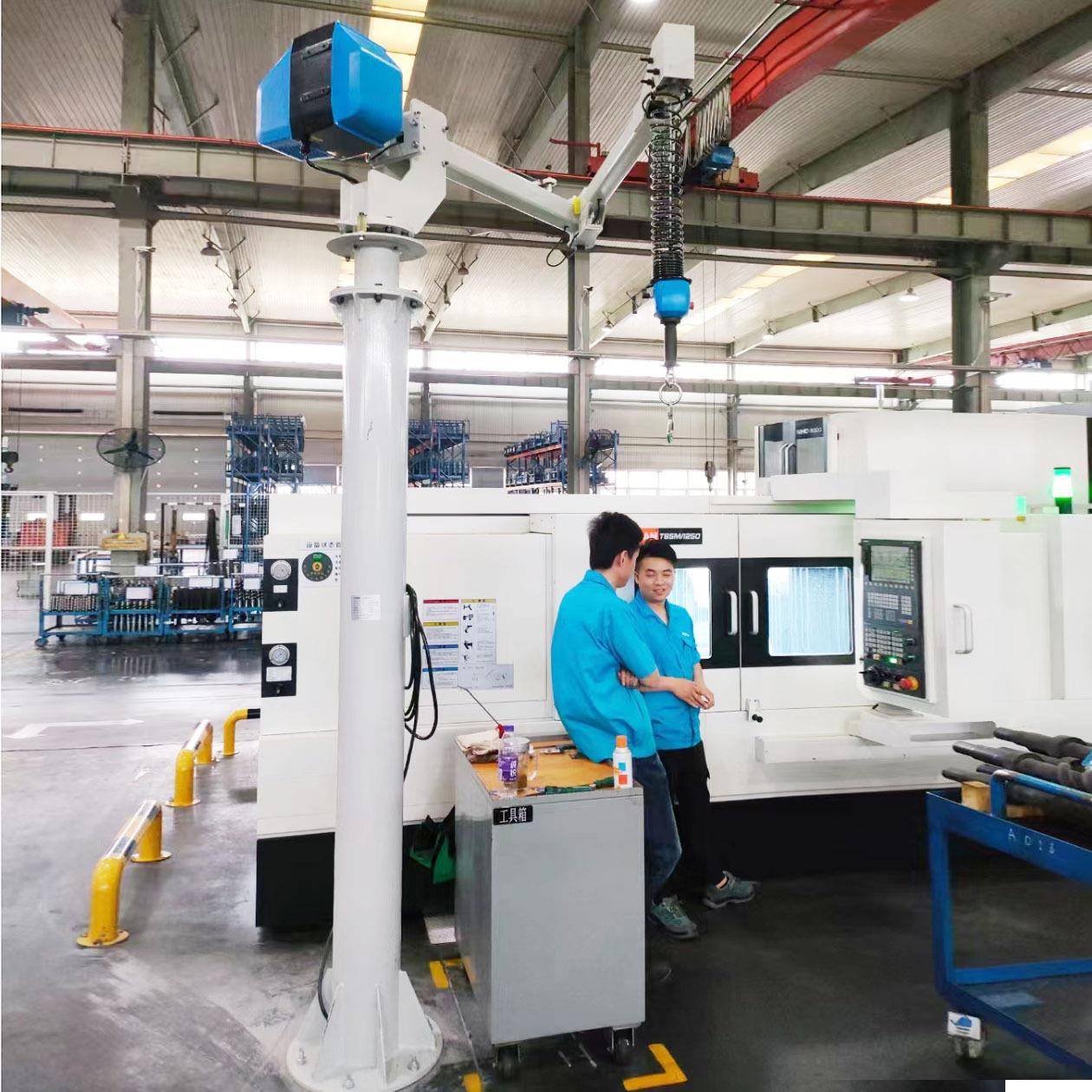 厂家直供智能平衡吊折臂式AI智能平衡吊工位伺服悬浮式提升机