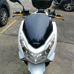 适用本田PCX125 PCX150前碟后鼓改装刹车牛角 刹车手柄手刹车拉杆