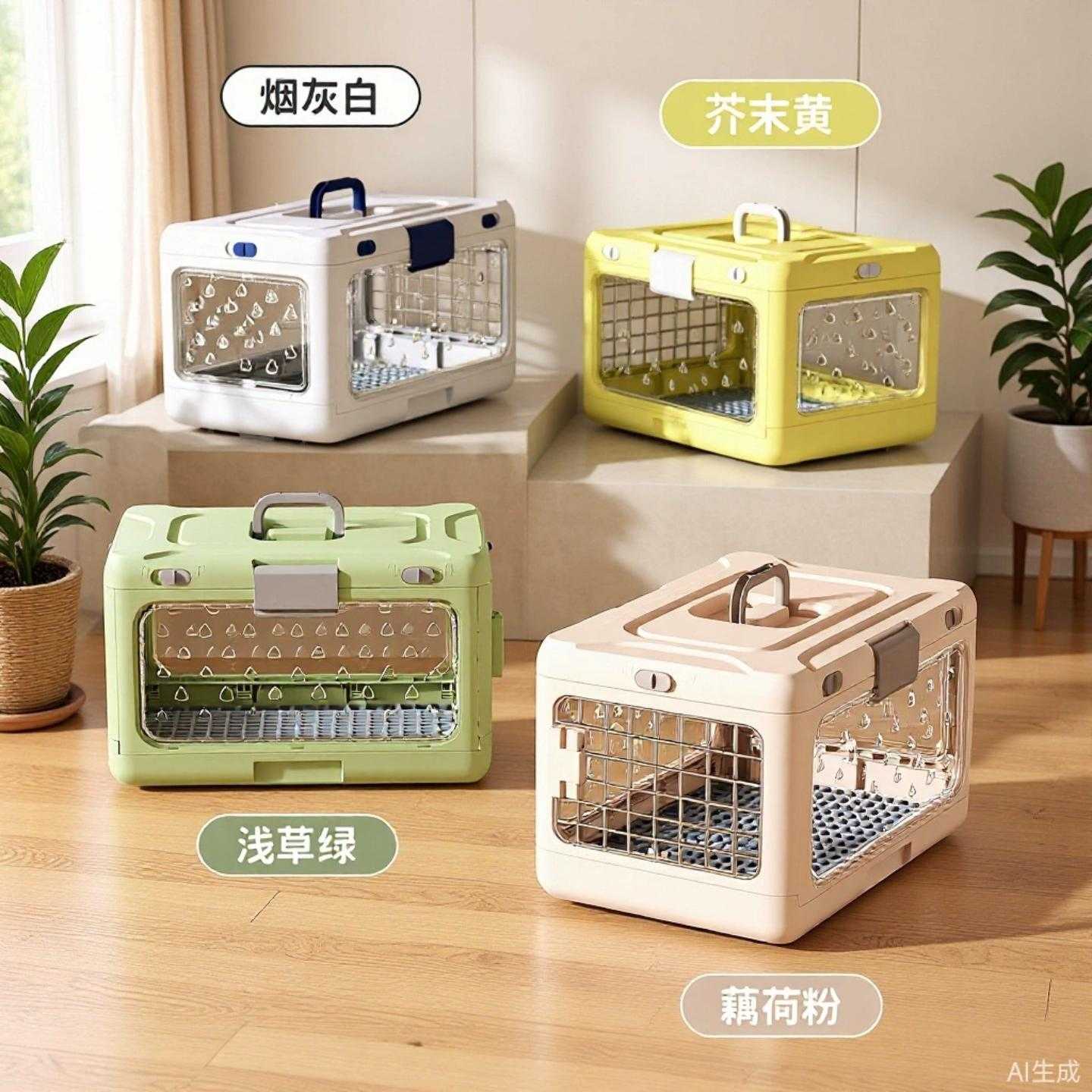 猫咪航空箱可折叠便携箱狗笼