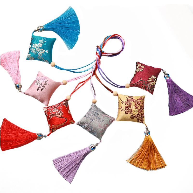 端午手工香囊diy材料包驱蚊艾草薰衣草中国风香包汉服随身挂饰