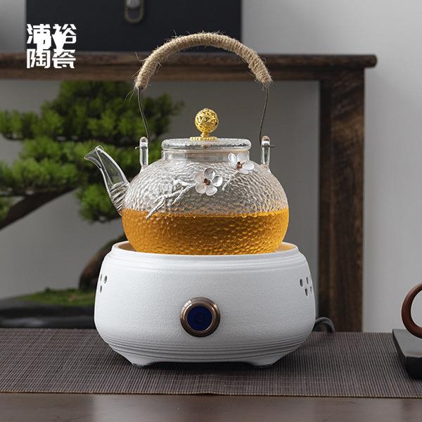 茶炉电陶炉耐高温煮茶小型茶壶迷你泡茶玻璃家用专用茶具套装