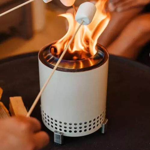 庭院桌面火炉可拆不锈钢迷你炉便携桌面火炉直销热卖环保便携