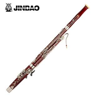 津宝JBBAS 595巴松管C调色木喷漆26键低音双簧管增加高音E大管