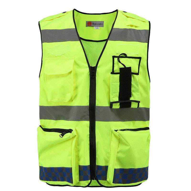 永霸雨具反光透气背心安全服马甲交通反光马甲骑行背心