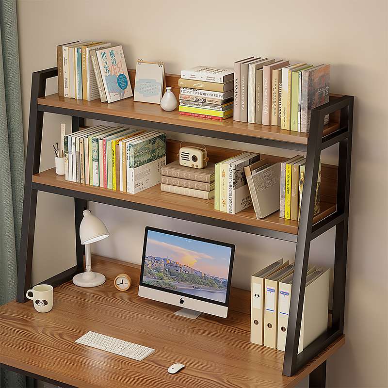 稳固桌面置物架学生书桌上书架收纳整理多层宿舍电脑桌面整理锦标