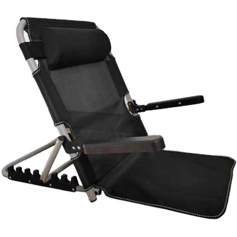 床上用靠背椅子可调节折叠懒人沙发躺椅老人卧床上靠背垫支撑架椅