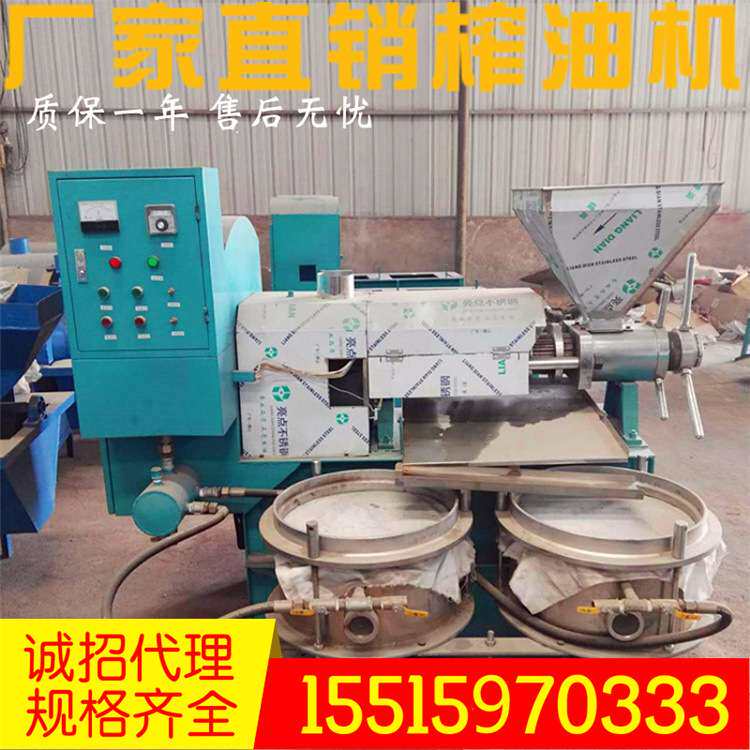 小型榨油机 60型单相电螺旋榨油机 家用榨油设备