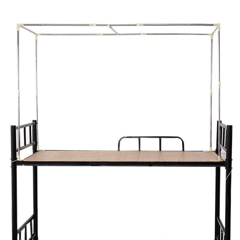 家用蚊帐支架可伸缩款学生宿舍加厚寝室床帘上铺单人架子下铺床杆