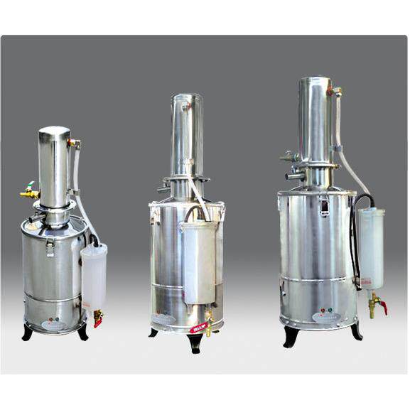 中国实验室不锈钢天津dz-20liii断水自控电热蒸馏水器