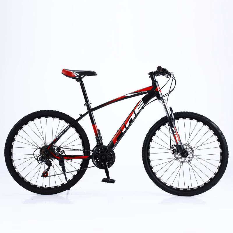 26寸山地车变速成人自行车减震双碟刹Bicycle外贸款单车