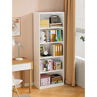 谋生钢制书架多层落地儿童铁艺书柜夹缝简易收纳柜客厅书房转角储