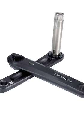 SENICX驭勇 PR3公路自行车中空一体牙盘双盘曲柄24mm规格中轴套件