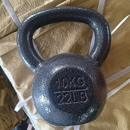实心铸铁烤漆壶铃4-40kg20千克提壶练臀负重硬拉哑铃男女健身家用