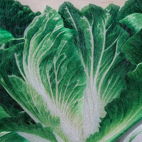 成品方形装饰画百财图手工苏绣书房客厅玄关高档新中式刺绣挂画