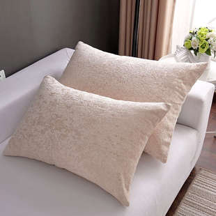 沙发靠垫套不含芯抱枕套靠背套子纯色长方形45 65x80