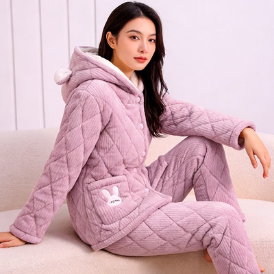 简约冬季翻领轻奢女士可外穿加绒