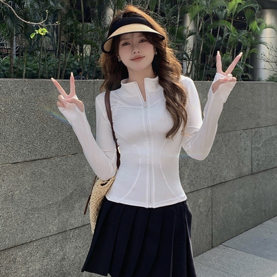 防晒服女UPF50+修身显瘦轻薄透气防紫外线外套薄款fq